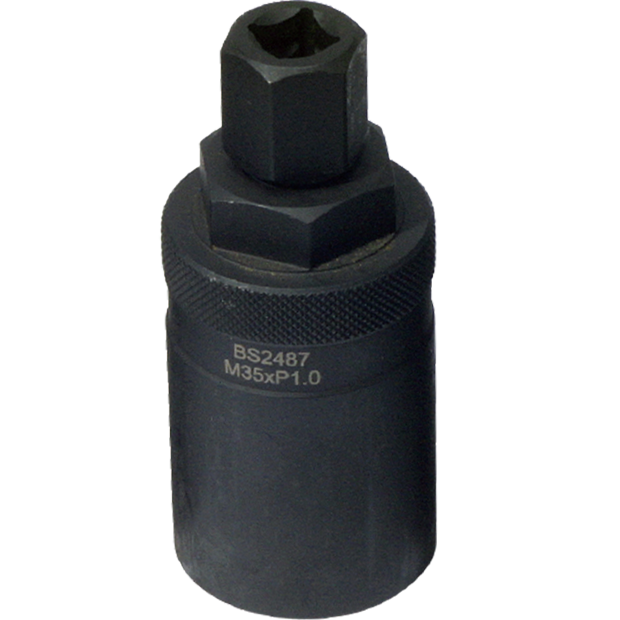 เครื่องมือ สำหรับถอดฟลายวีลแบบ magneto ที่ใช้เกลียวนอกขนาด M35 × P1.0 ( BikeService BS2487 )