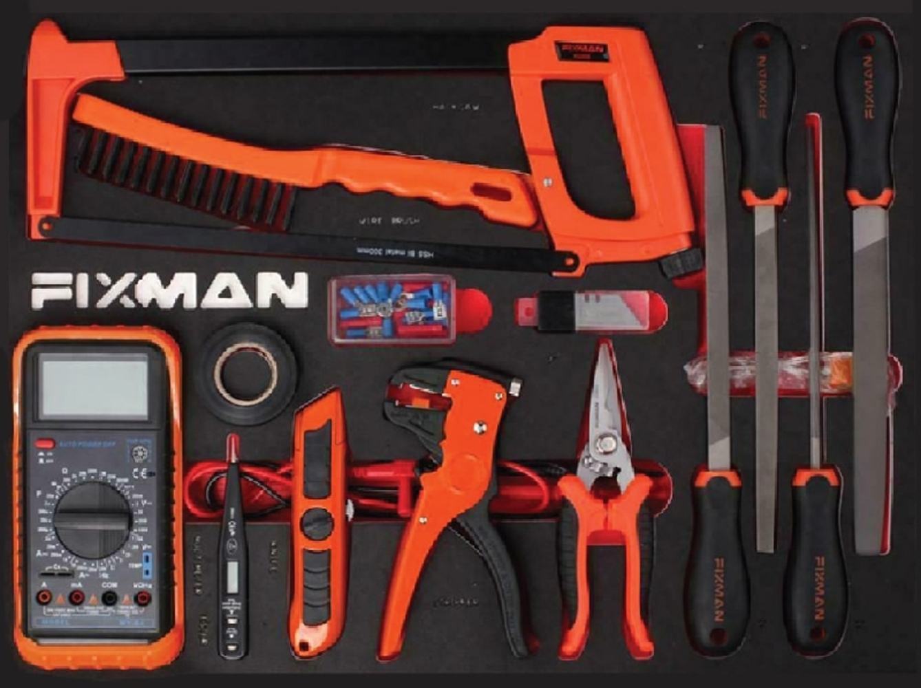 เครื่องมือ Fixman จำนวน 14 ชิ้น